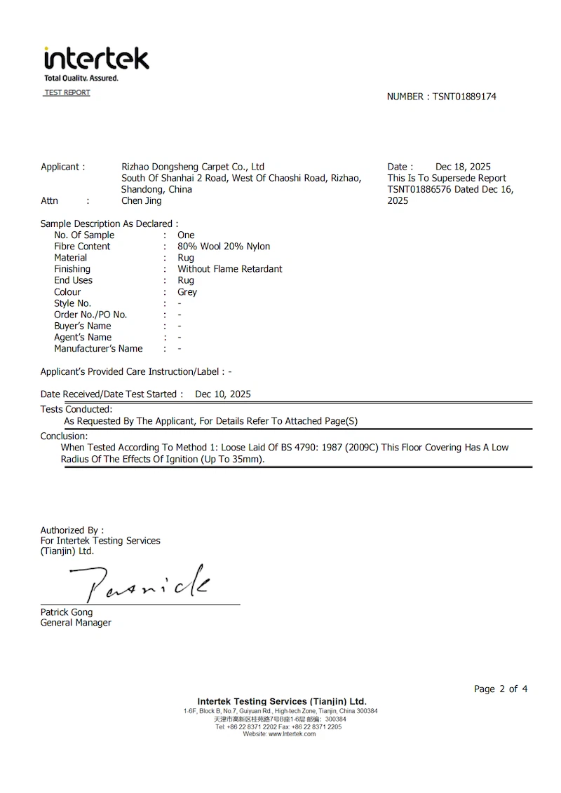AX BS 4790 Test Report AX BS 4790 Test Report
