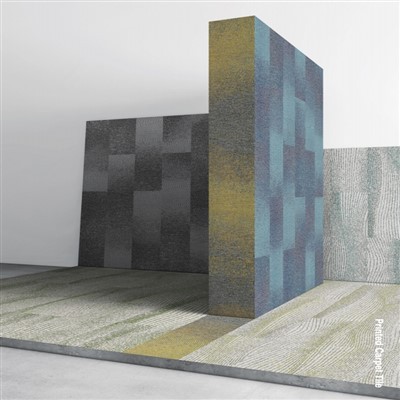 Vyztužená vliesová-tkaná podložka s potištěným kobercem